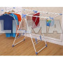 Сушилка для белья напольная Garment Rack белая компактная складная